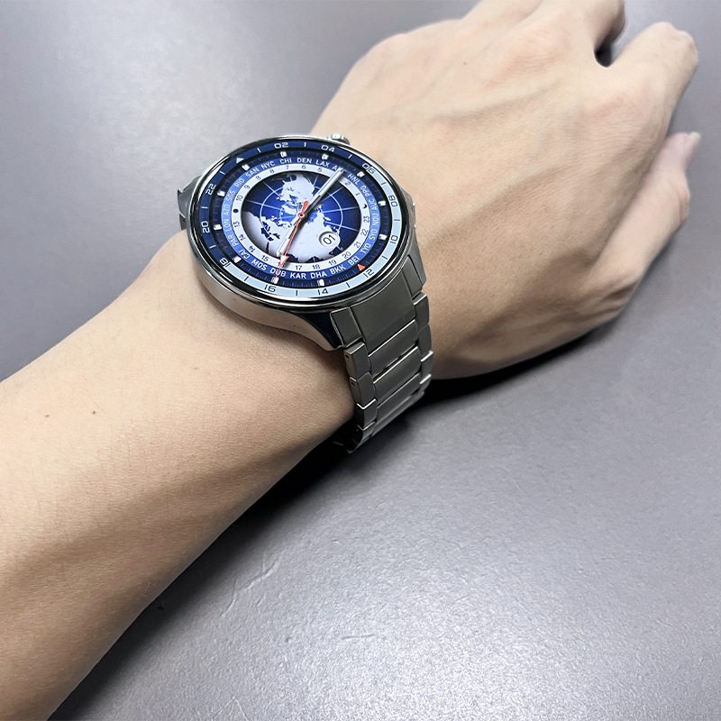 隙間のないチタン合金ストラップ時計バンド OPPO Watc - Smartwatch X2 のレビューと価格