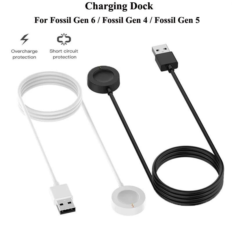 1 メートル USB 磁気急速充電器ドック化石世代 6/化石 - Fossil Smartwatch Accessories のレビューと価格
