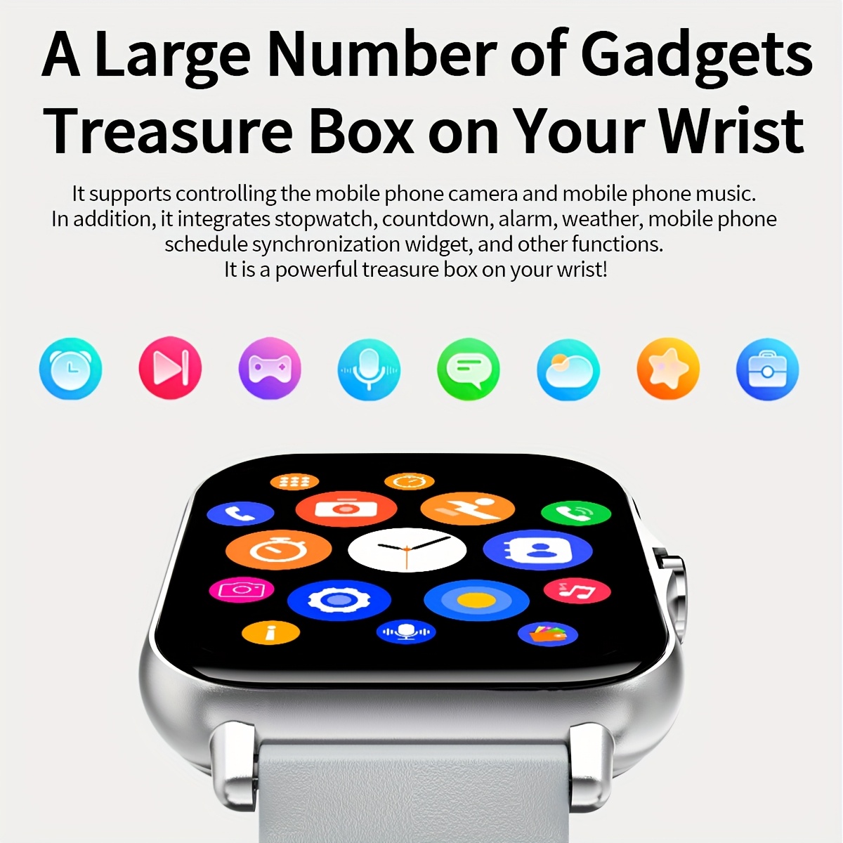 1.83インチスマートウォッチ（男女兼用）- ワイヤレス通話 - Smartwatch Instagram のレビューと価格