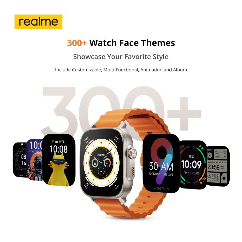 グローバル版 realme watch 5 1.97インチ  - Smartwatch X2 のレビューと価格