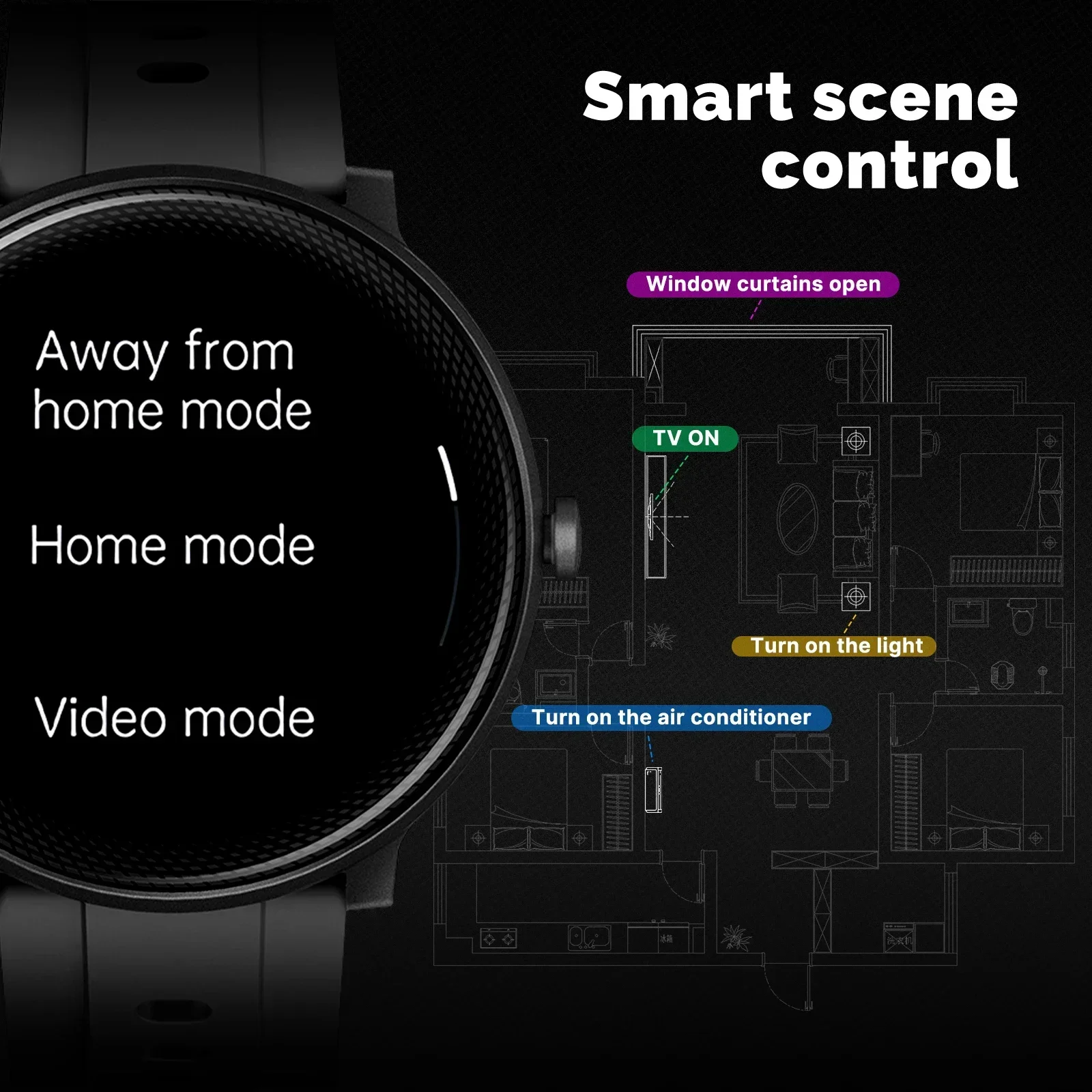 Moes-フィットネストラッカー内蔵のスマートウォッチ、心拍 - Smartwatch Touch のレビューと価格