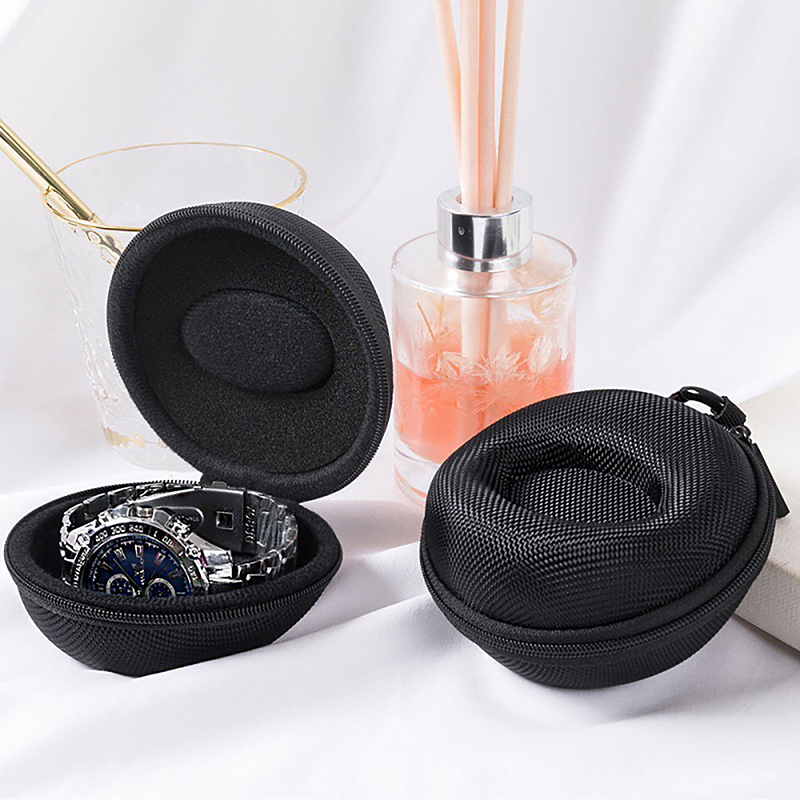 1pc 時計収納ボックス耐衝撃性ポータブルトラベルストレージ - Smartwatch Store のレビューと価格