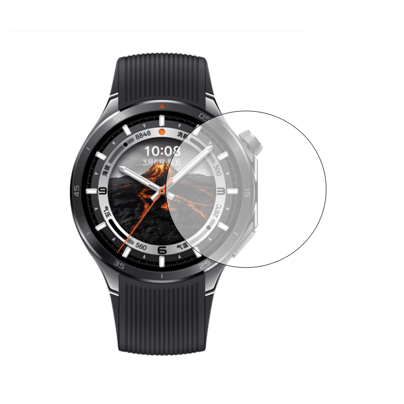 スマートウォッチハードガラスクリア保護フィルムガード OPP - Smartwatch X2 のレビューと価格