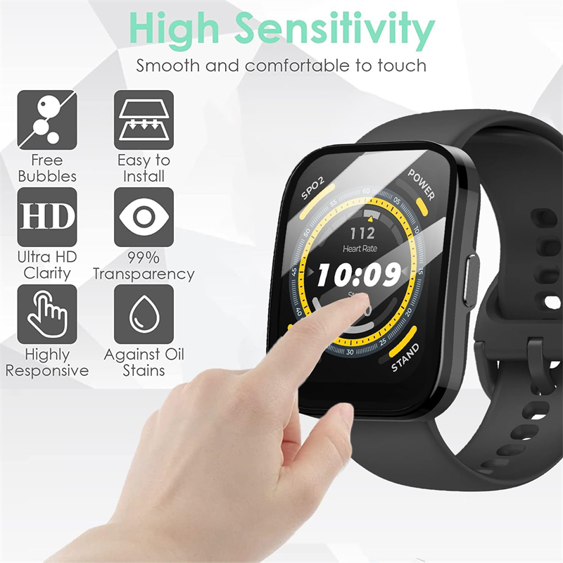 Amazfit Bip 3およびbip3 pro用のスクリー - Amazfit Smartwatch Accessories のレビューと価格