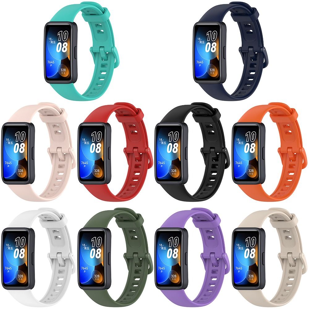 Huawei Band 8用のスペアシリコンブレスレット,ス - Huawei Smartwatch Accessories のレビューと価格