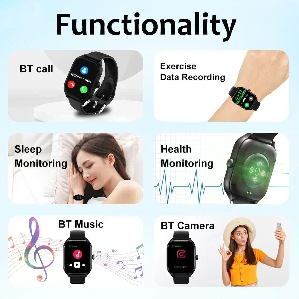 2026 新しいメンズスマートウォッチ女性のギフト 2.01 - Smartwatch Instagram のレビューと価格