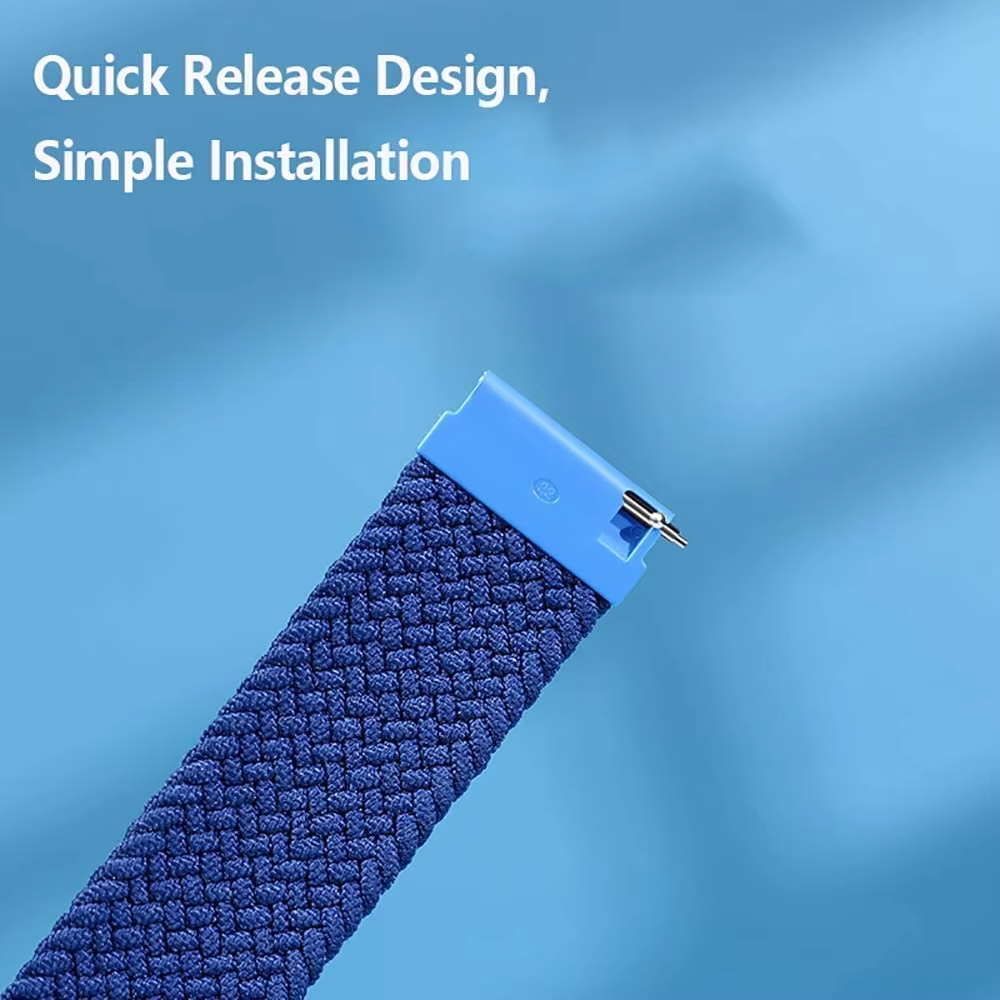 22mm腕時計ストラップ ナイロン編みループストラップ Am - Titan Smartwatch Accessories のレビューと価格