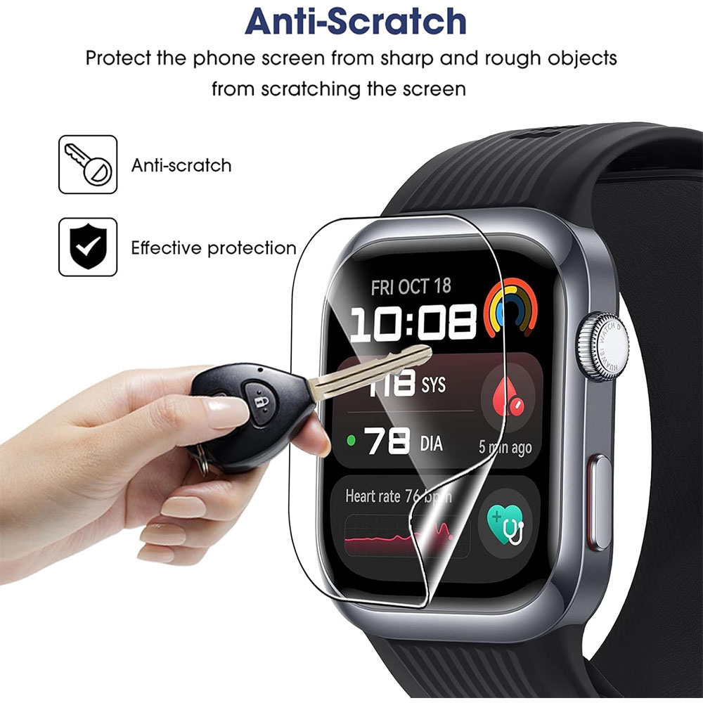 3 個 TPU ヒドロゲルフィルム Huawei 社腕時計  - Huawei Smartwatch Accessories のレビューと価格