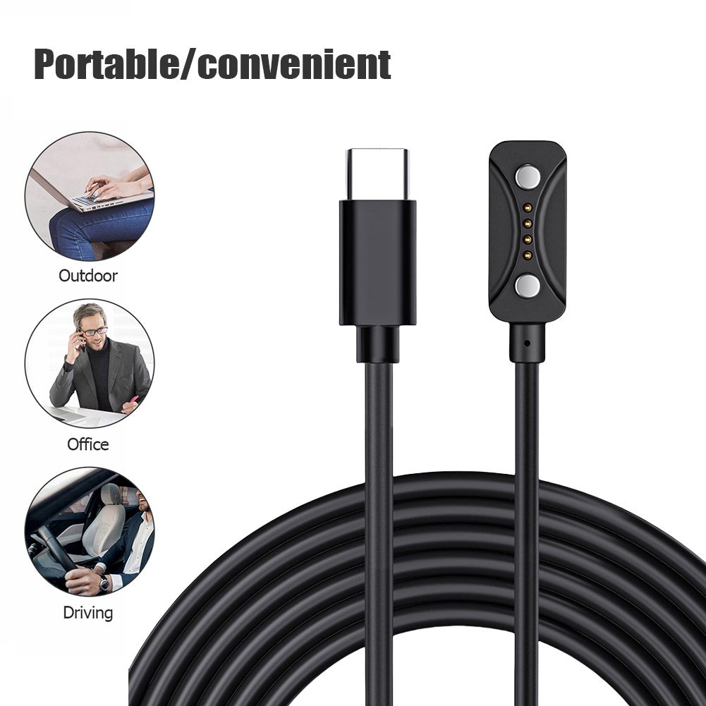 USB C充電ケーブルコード 1M 充電器ケーブル交換用充電 - Smartwatch X2 のレビューと価格