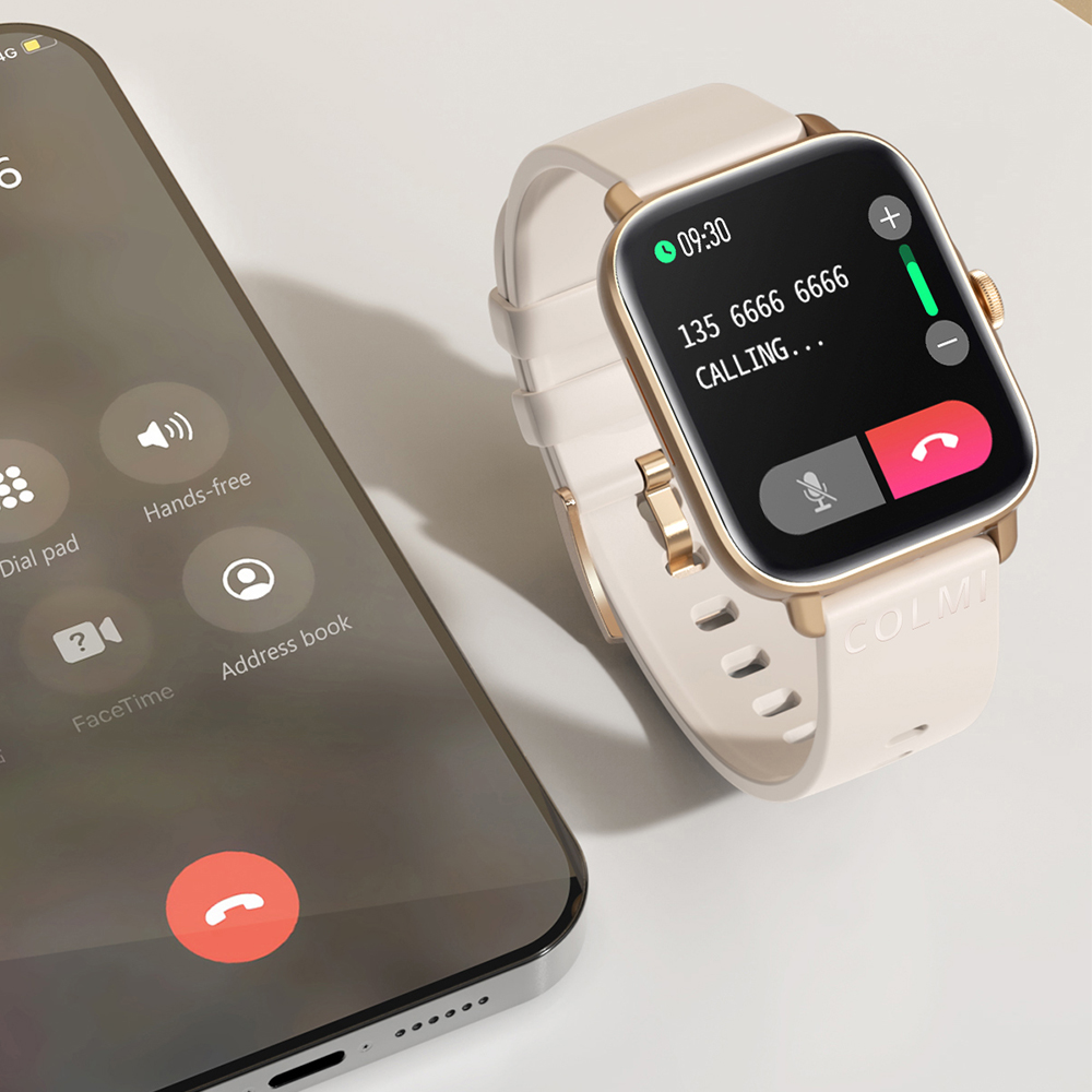 COLMI P28 プラス Bluetooth 応答通話スマ - Smartwatch Instagram のレビューと価格