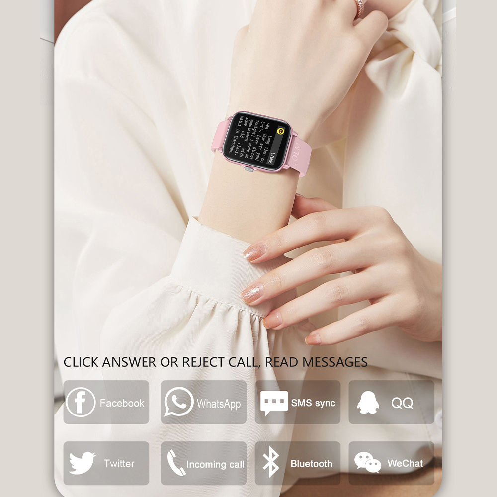COLMI P28 プラス Bluetooth 応答通話スマ - Smartwatch Instagram のレビューと価格