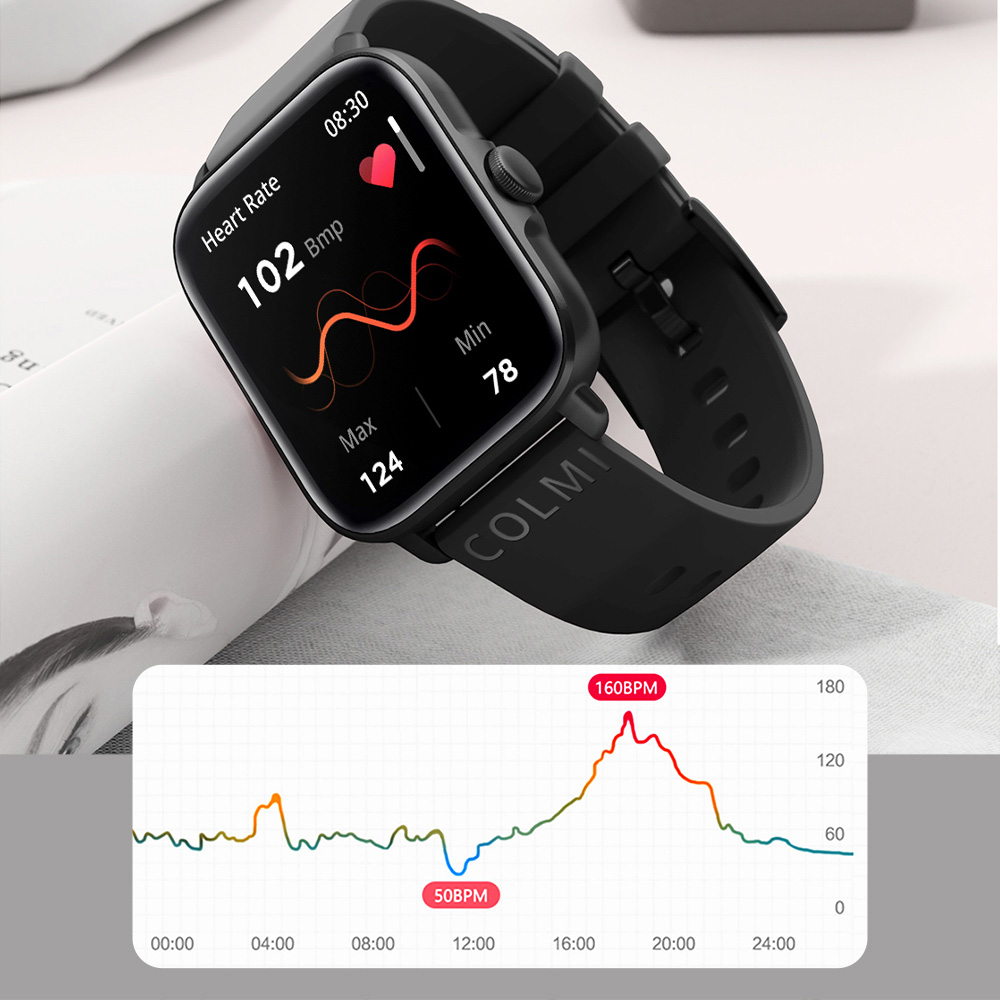 COLMI P28 プラス Bluetooth 応答通話スマ - Smartwatch Instagram のレビューと価格
