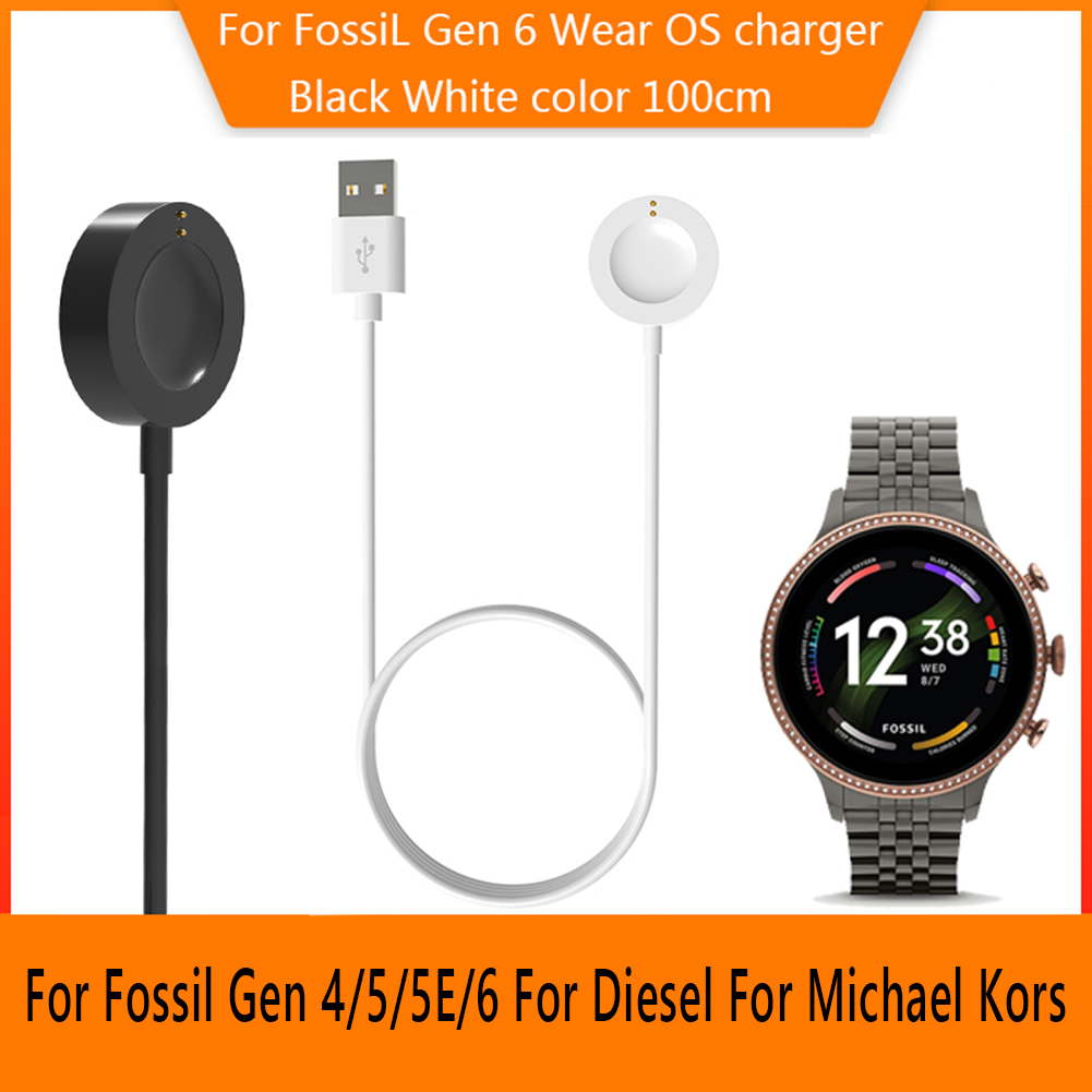 スマートウォッチ充電ケーブル Fossil Gen6/Gen - Fossil Smartwatch Accessories のレビューと価格